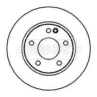 BORG & BECK Piduriketas BBD4109